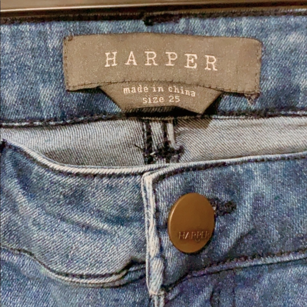 Harper Skinny Blue Jeans (Size 25)